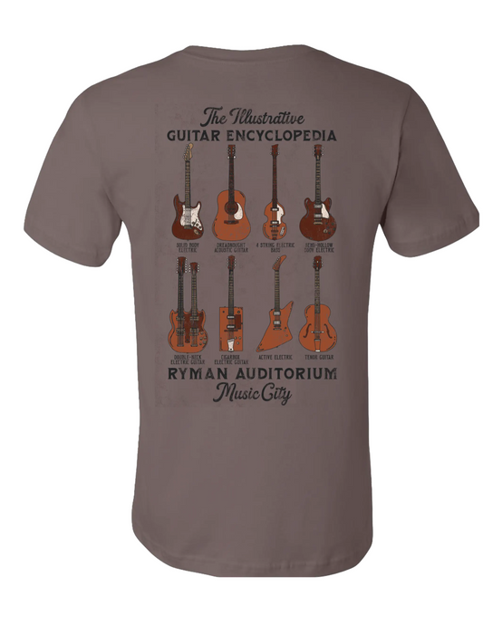 Ryman Guitar Encyclopedia T-Shirt - CREWS