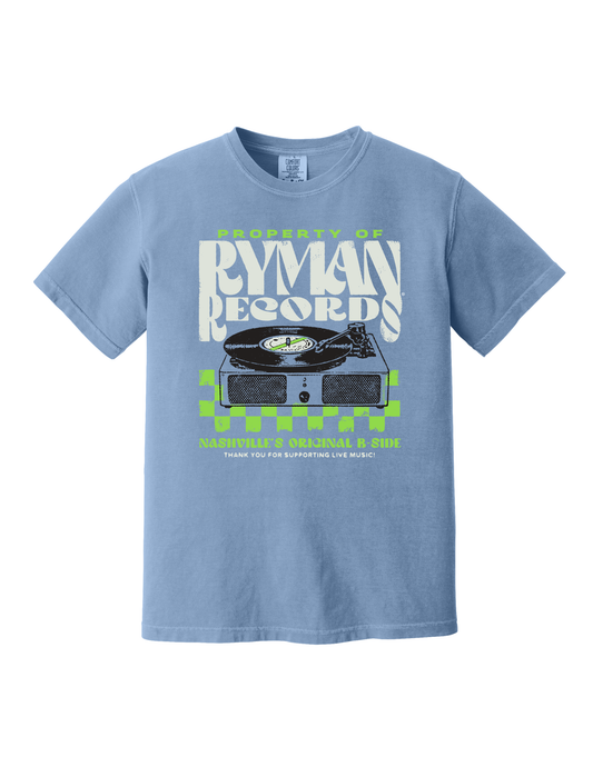 Ryman Records Checkered T-Shirt