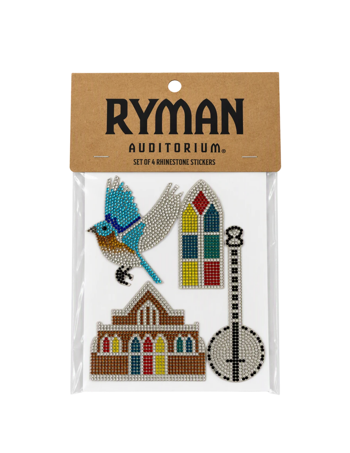 Ryman Rhinestone Sticker Pack of 4 - STICKERS/DECALS