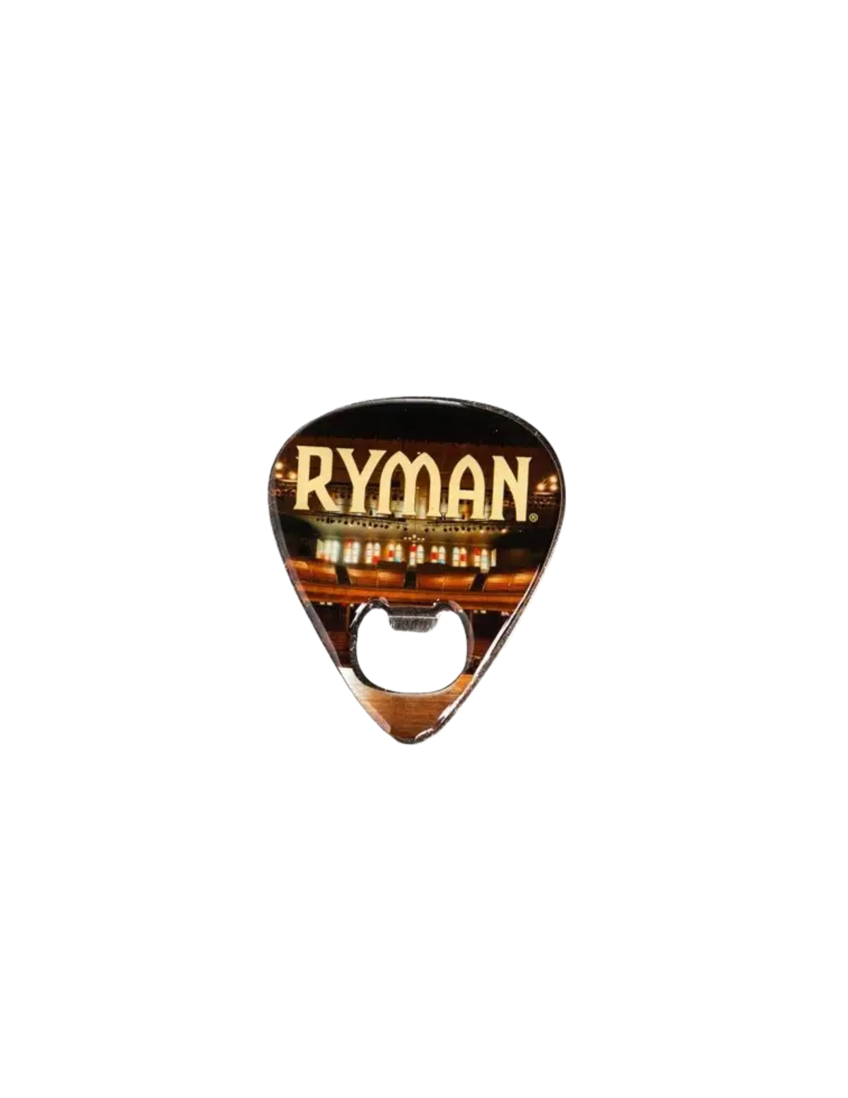 Ryman Guitar Pick Bottle Opener - MAGNETS