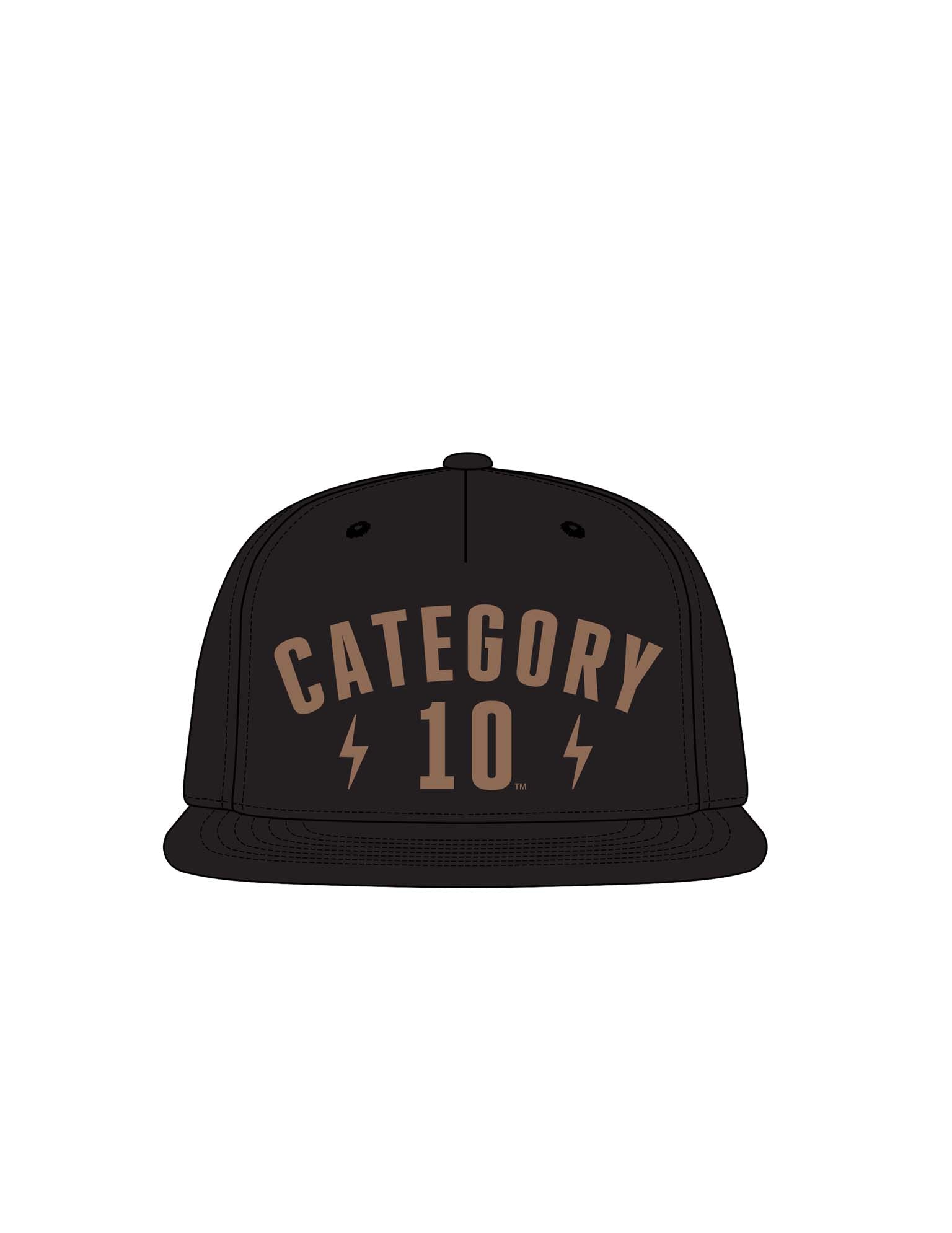 Category 10 Embroidered Satin Hat