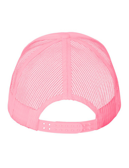 Santa I Want A Cowboy Trucker Hat Pink - BASEBALL