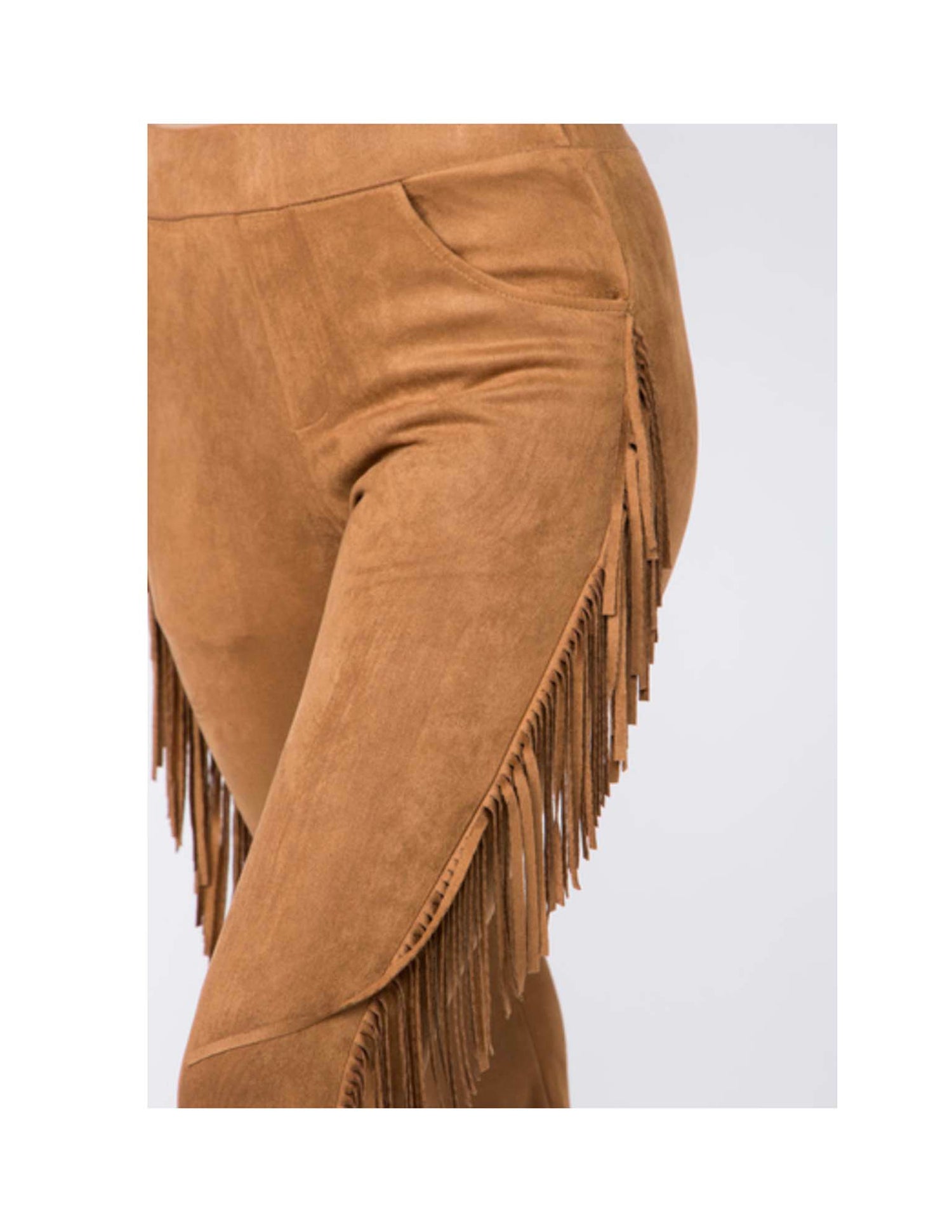 Fringe Flare Pants