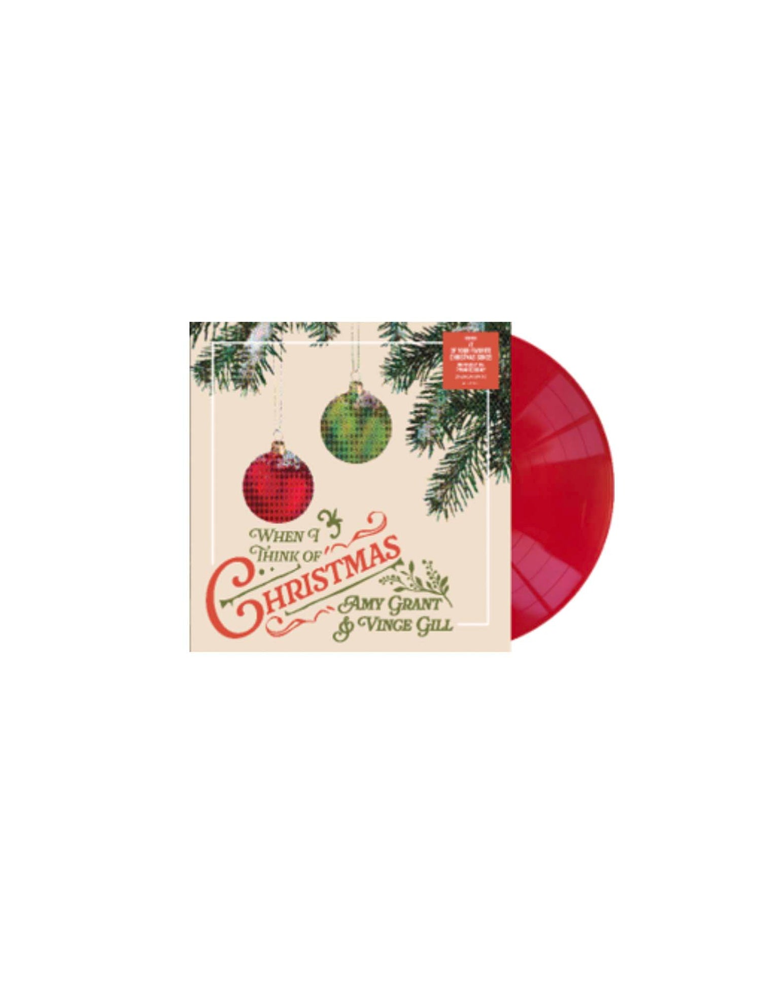 Amy Grant & Vince Gill When I Think of Christmas (LP)