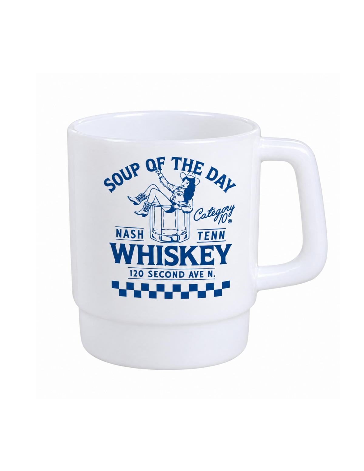 Catgory 10 Soup Of The Day Diner Mug - MUGS