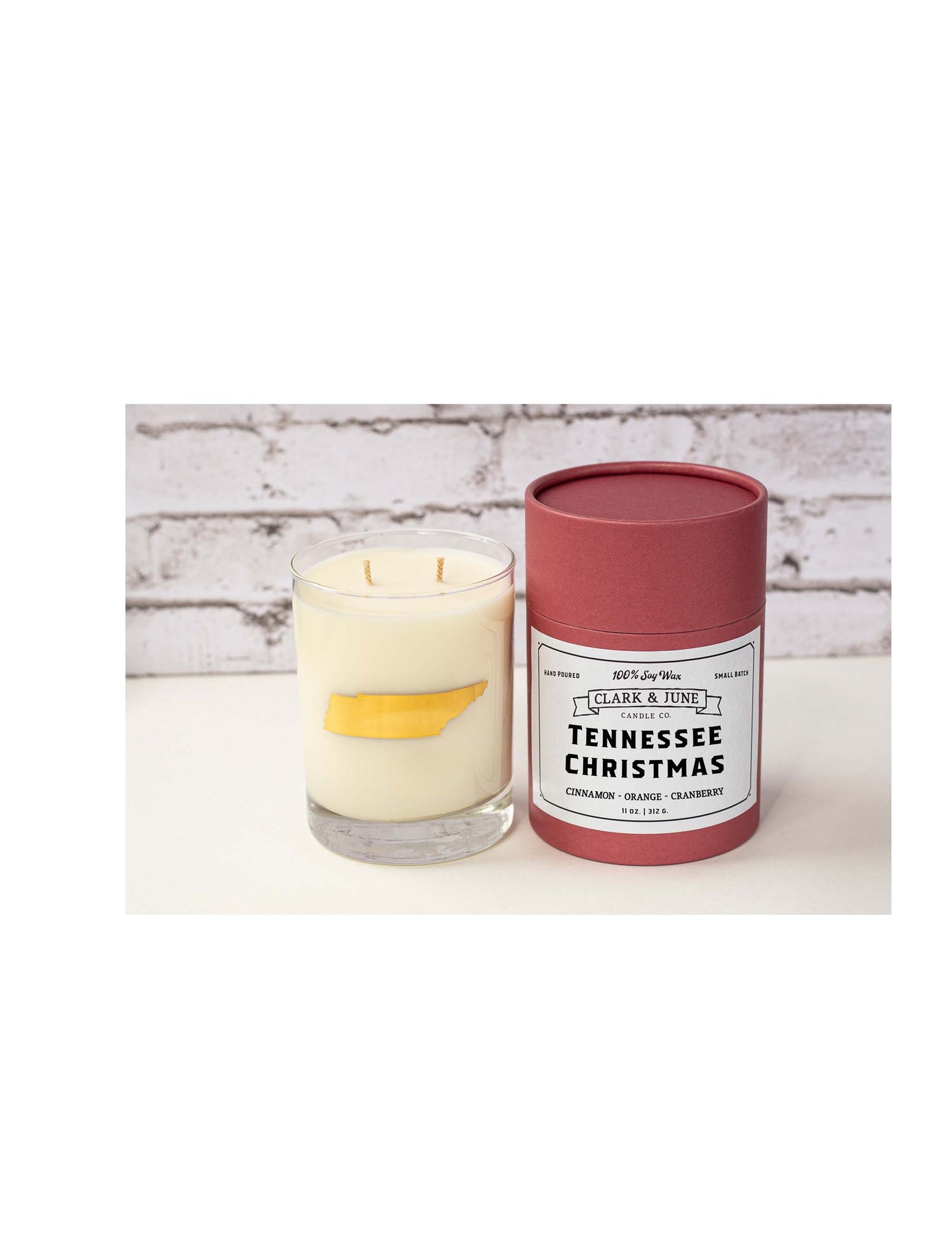 Tennessee Christmas Red Label Candle