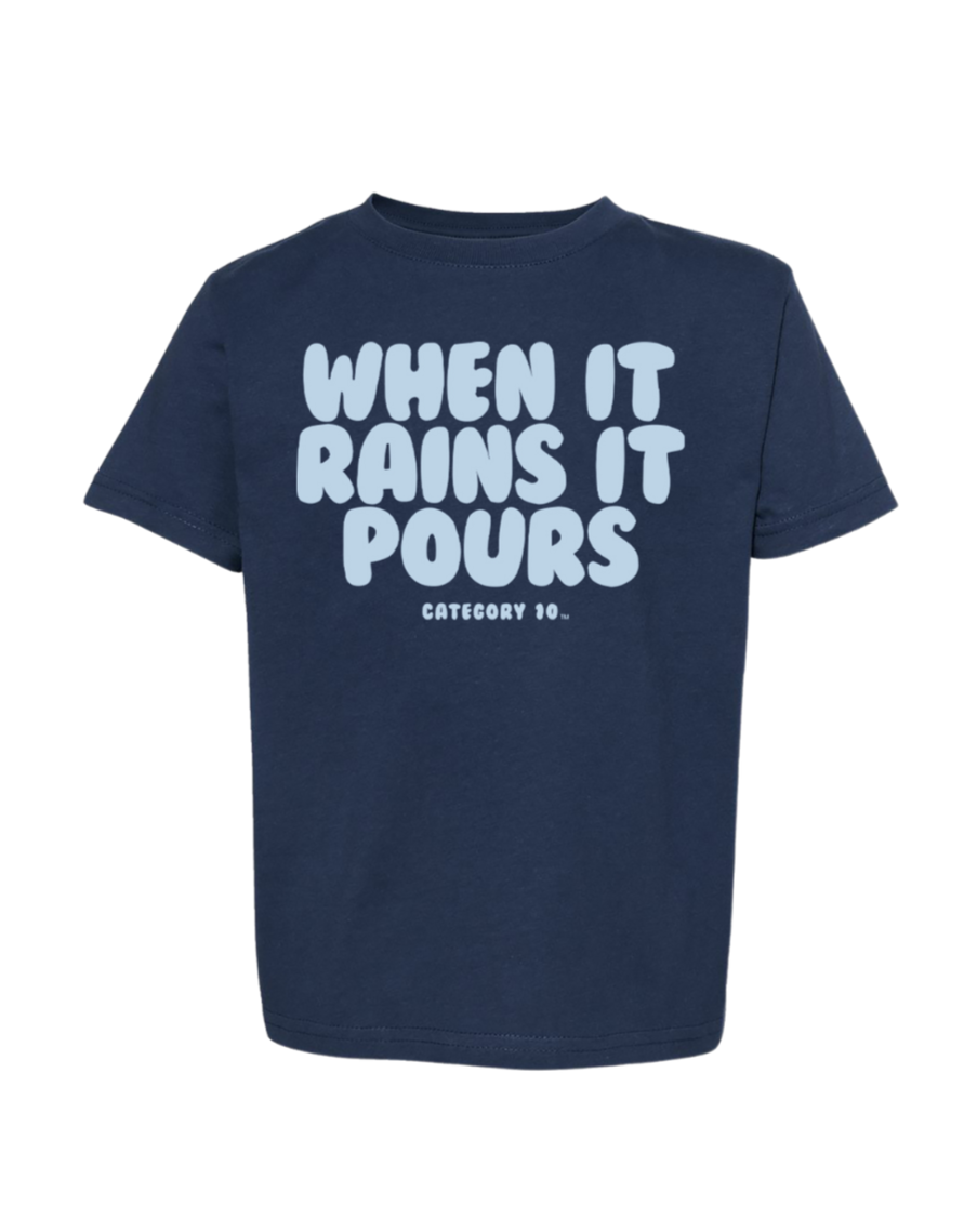 Category 10 When It Rains It Pours Toddler T-Shirt