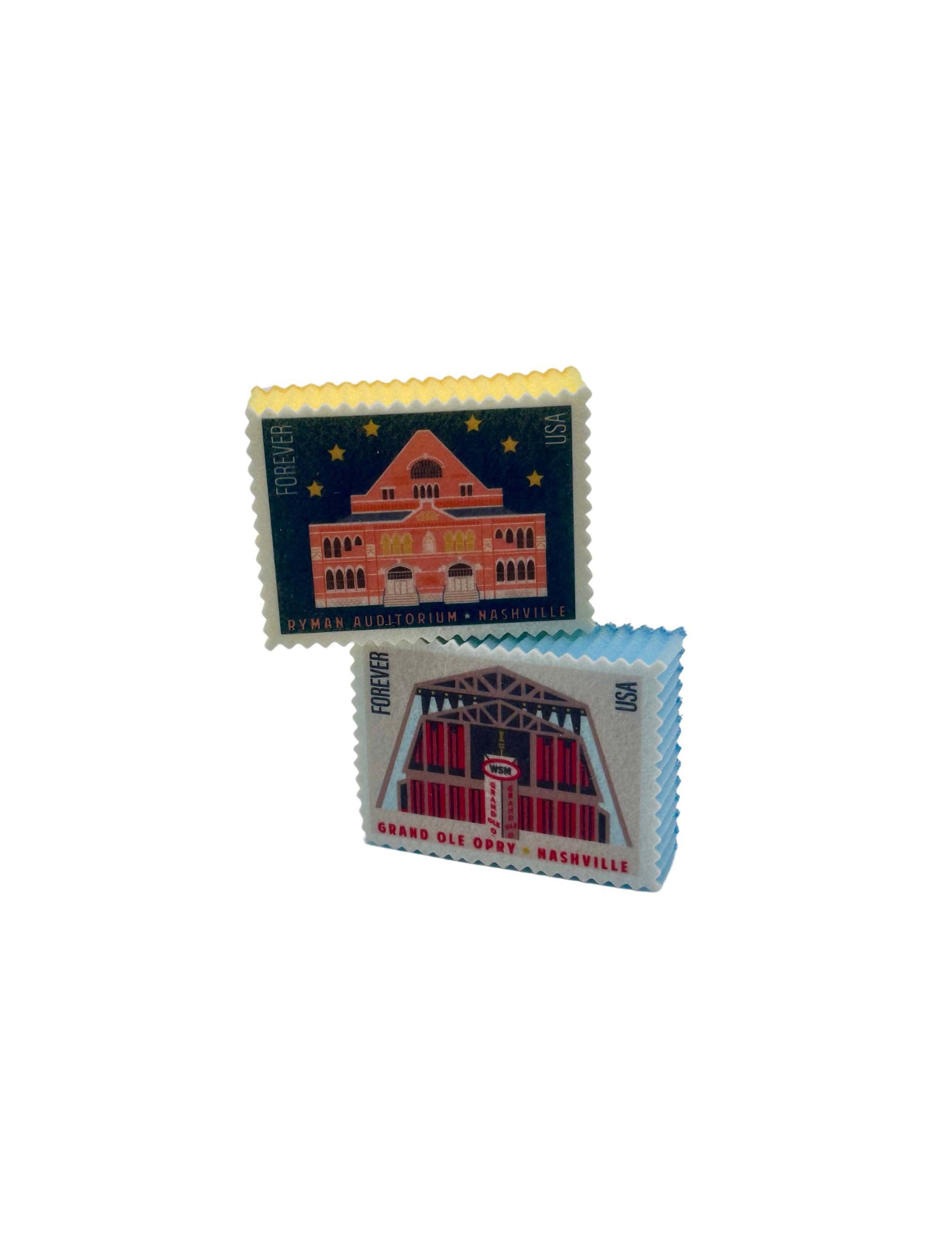 Opry & Ryman Travel Stamp Sponge Set