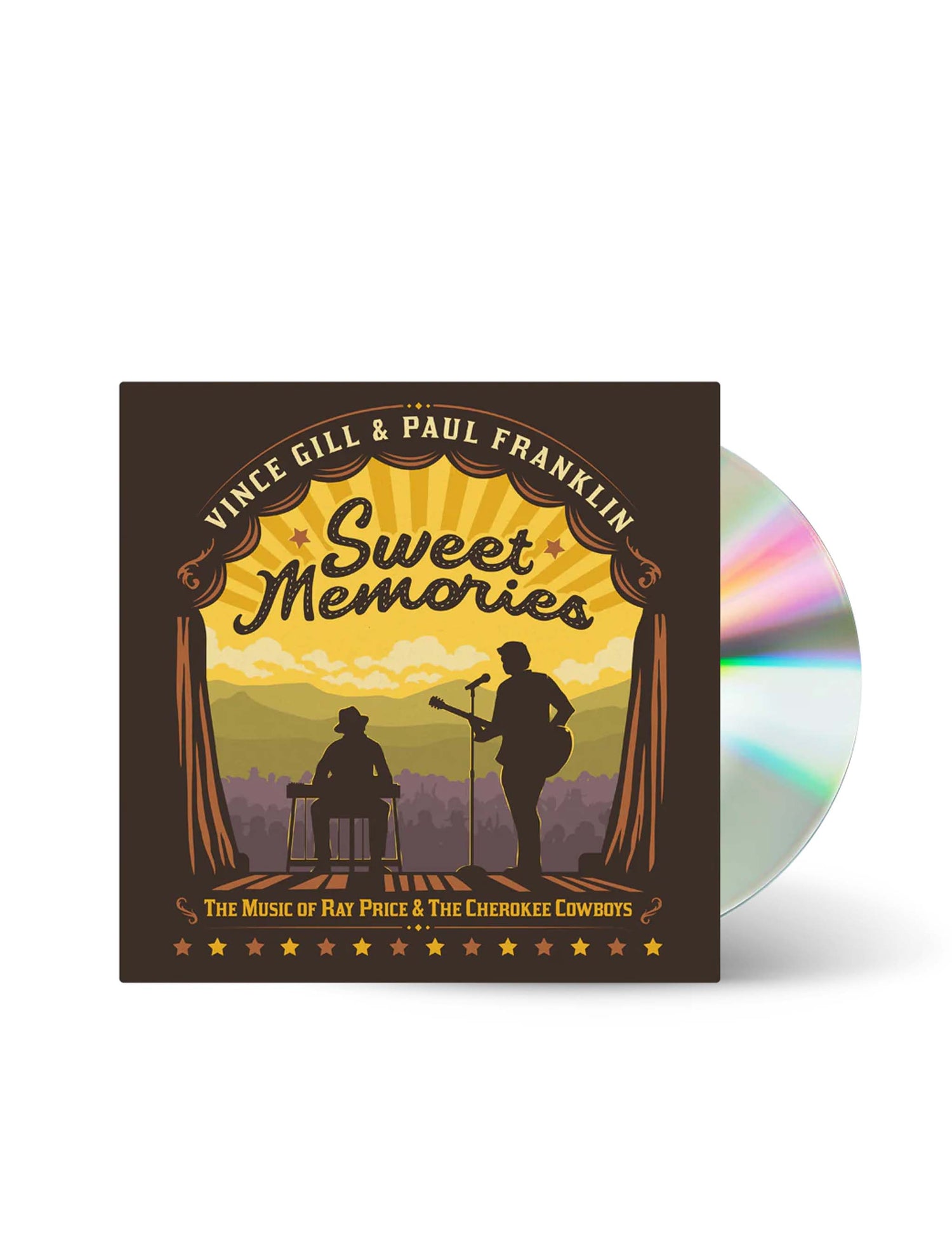 Vince Gill & Paul Franklin: Sweet Memories (CD)