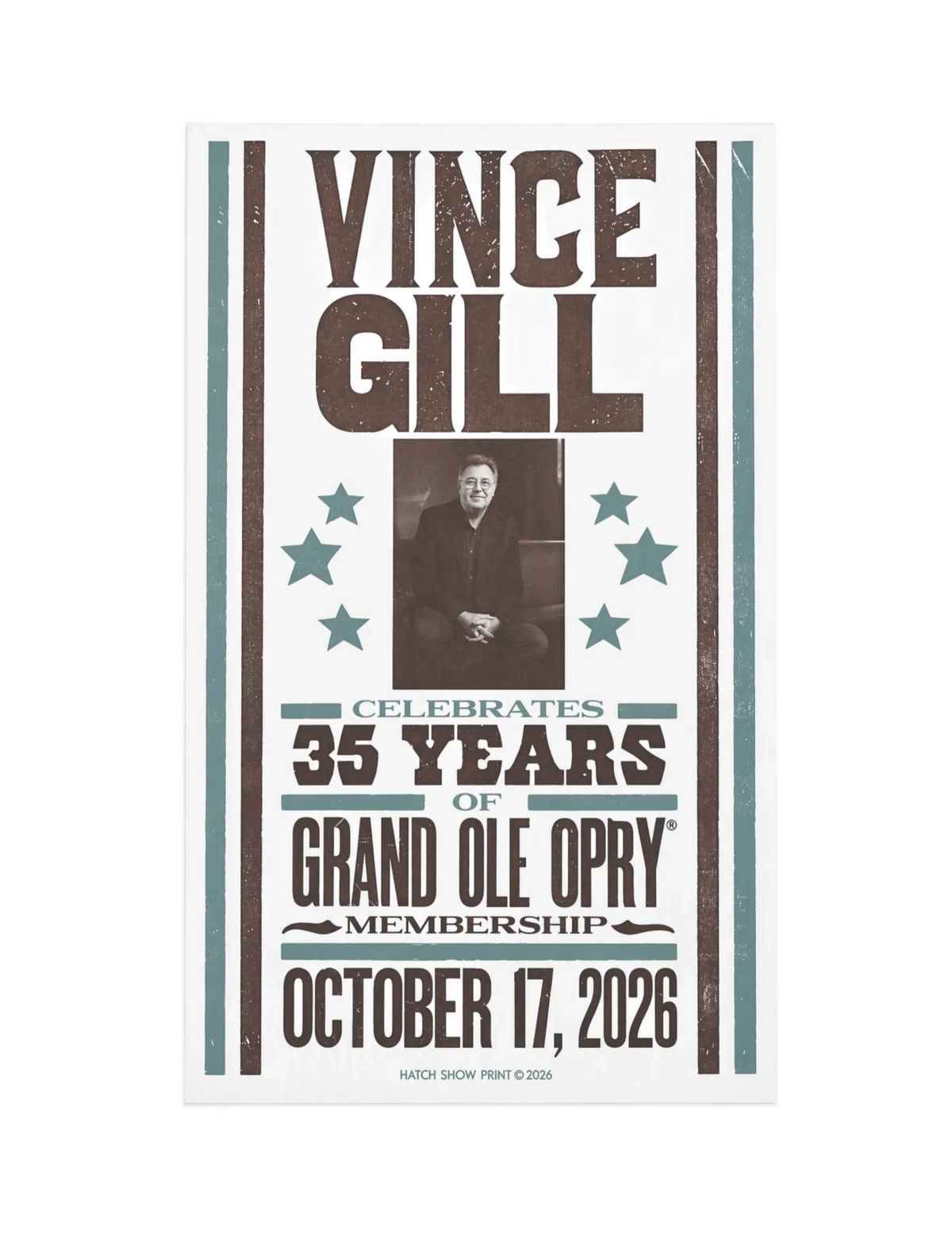 Vince Gill 35th Anniversary Hatch - HATCH