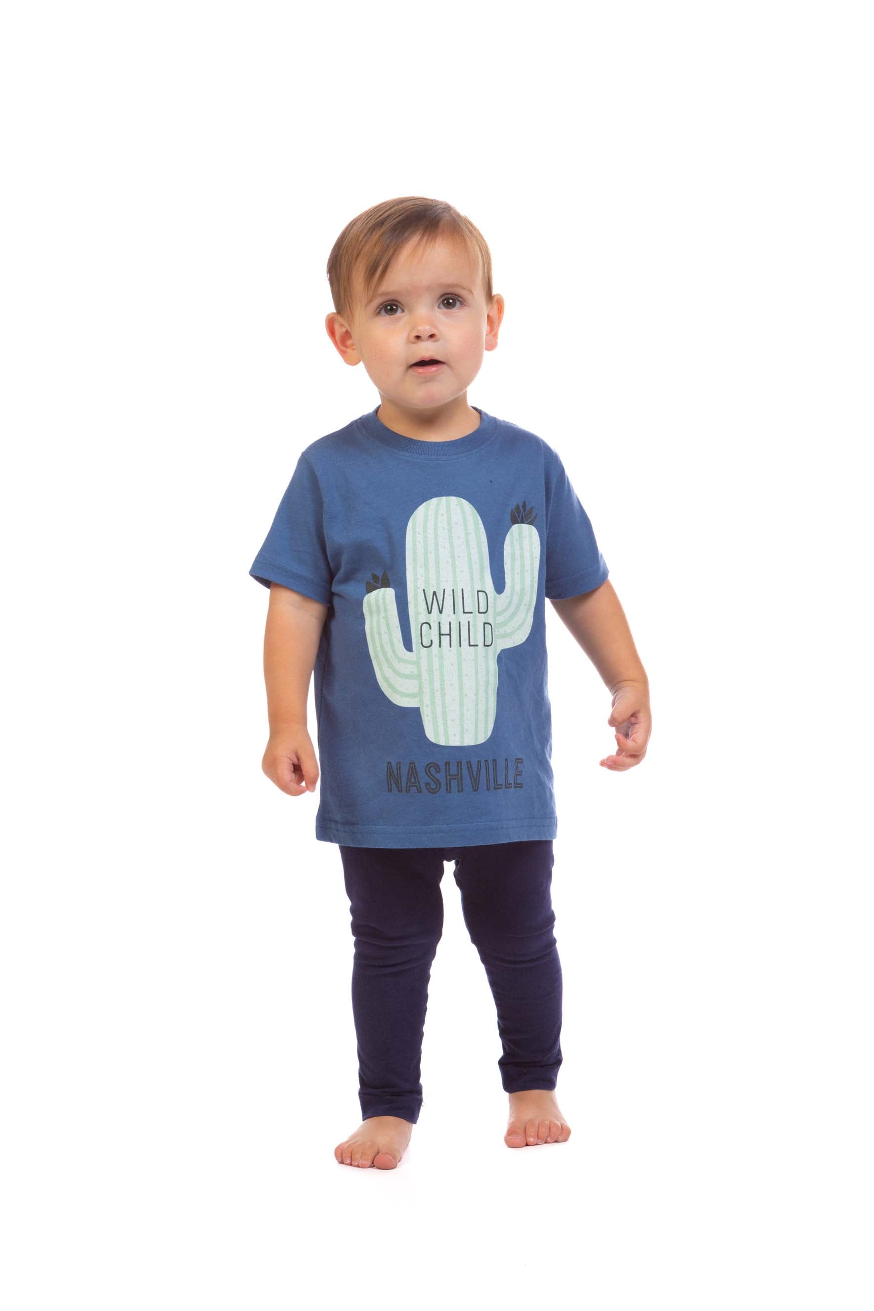 Wild Child Blue Toddler T-Shirt
