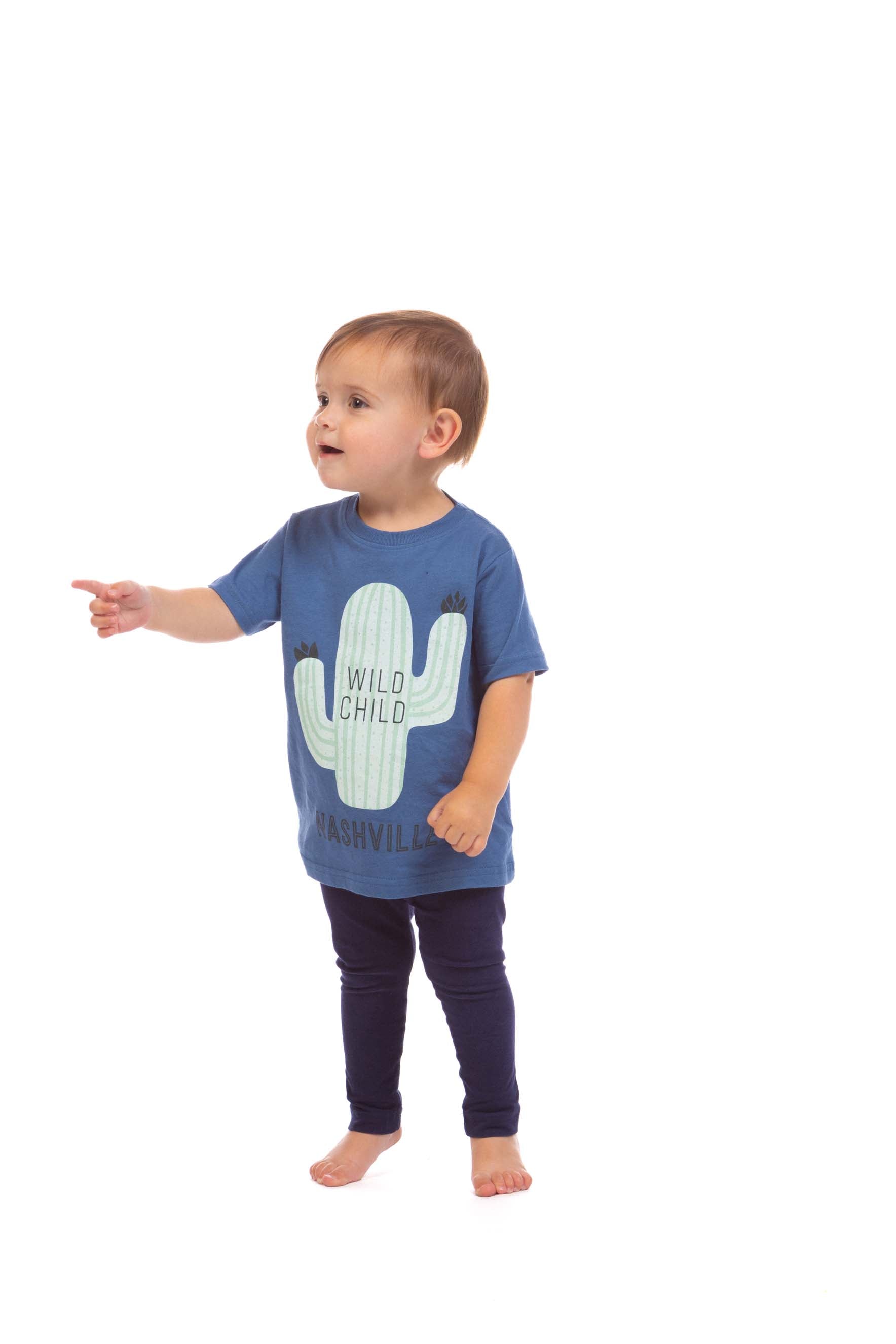 Wild Child Blue Toddler T-Shirt