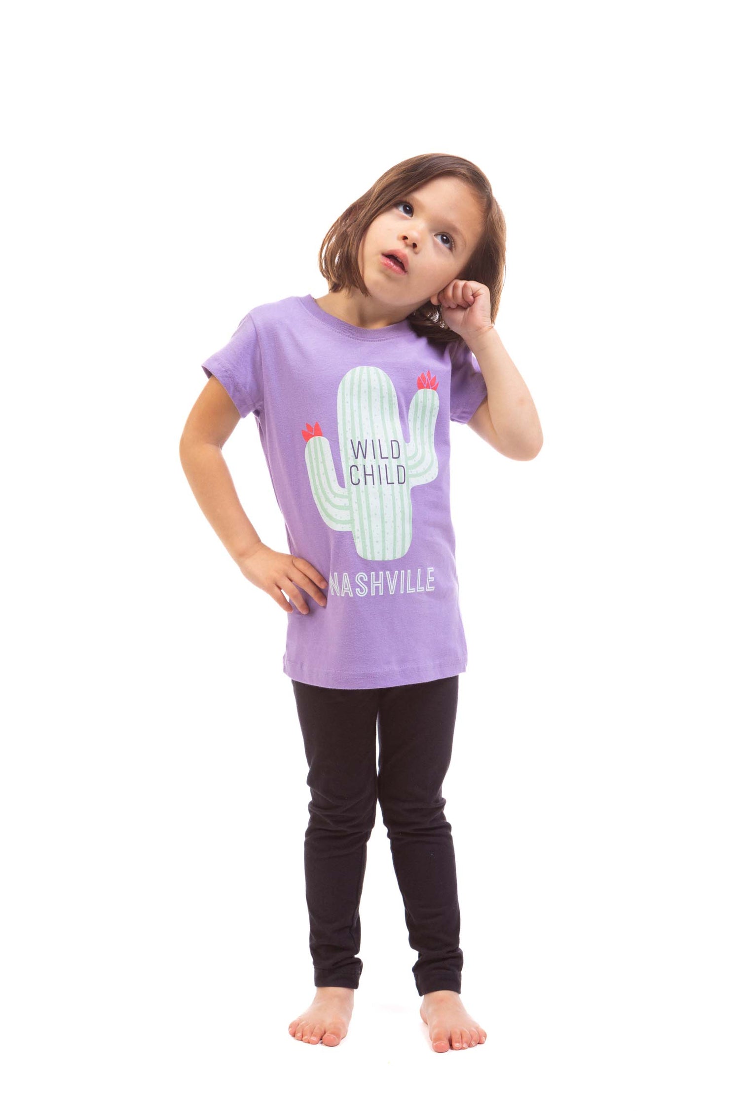 Wild Child Purple Toddler T-Shirt