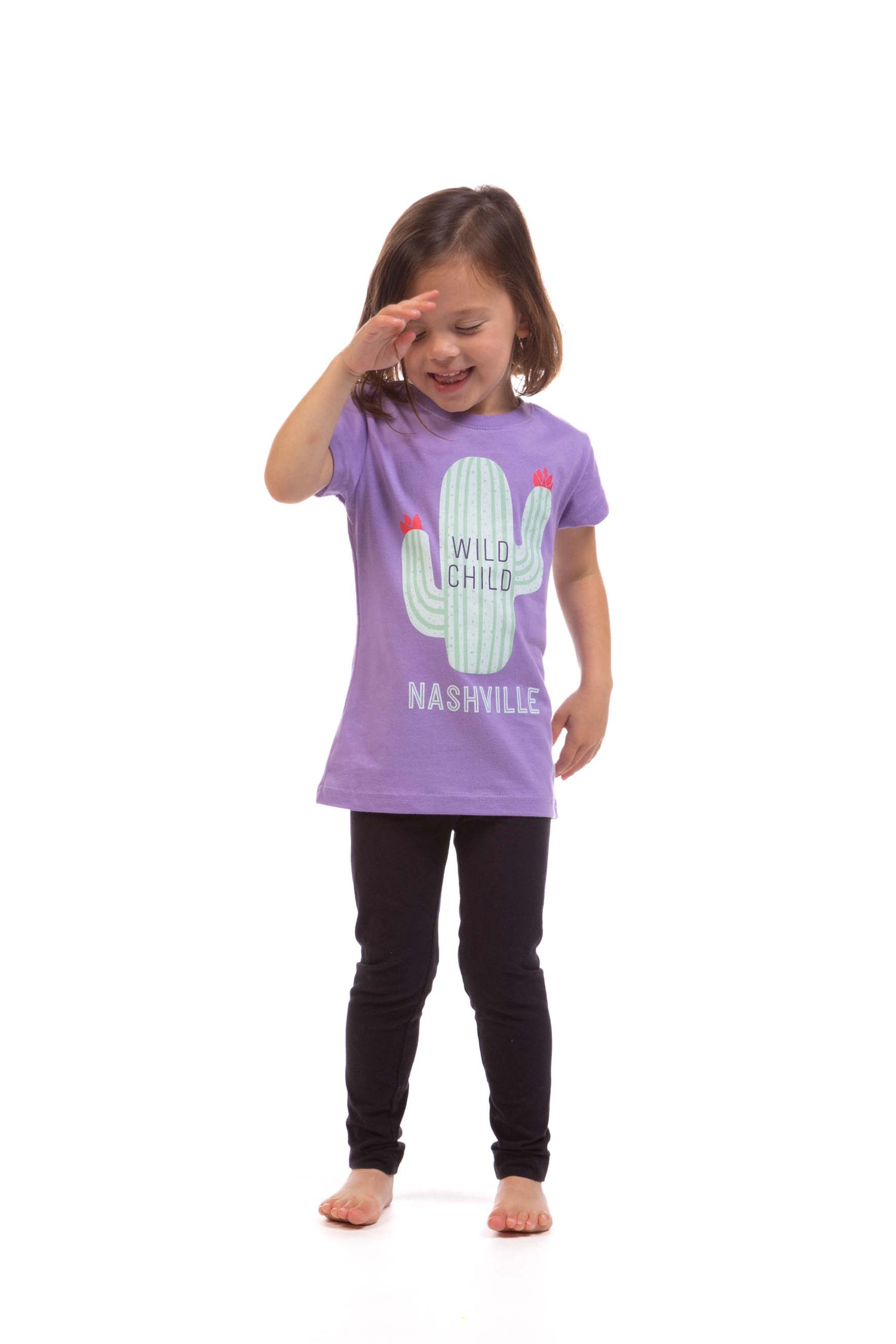 Wild Child Purple Toddler T-Shirt