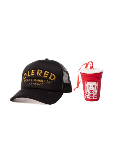 Walk In Stumble Out Hat & Ornament Bundle