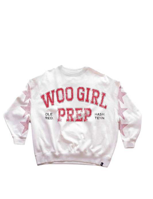 Ole Red Nashville Women’s Woo Girl Prep Crew - CREW SWEATSHIRTS