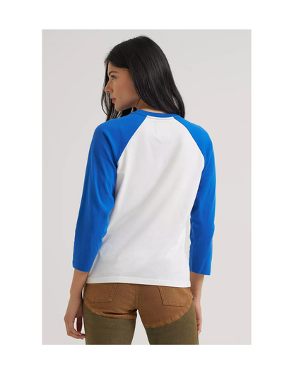 Wrangler x Lainey Wilson Country Stays Country Baseball Raglan Tee - RAGLAN