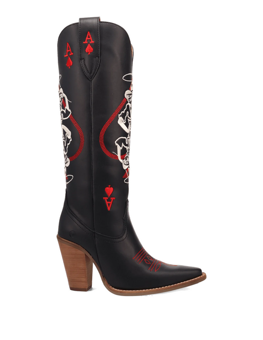 Ace of Spades Dingo Leather Boot - BOOTS