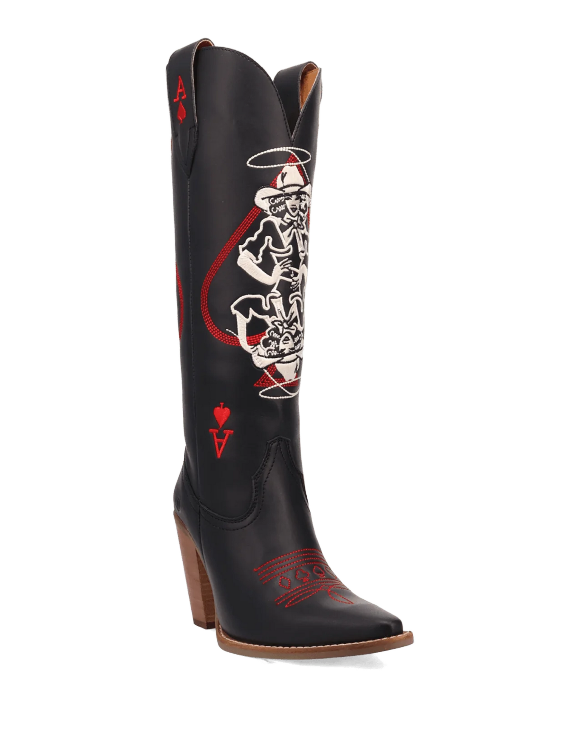 Ace of Spades Dingo Leather Boot - BOOTS