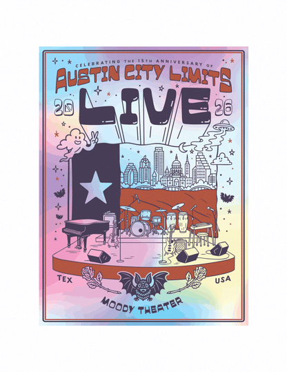 ACL Live 15th Anniversary Holographic Poster - POSTERS Item Subclass