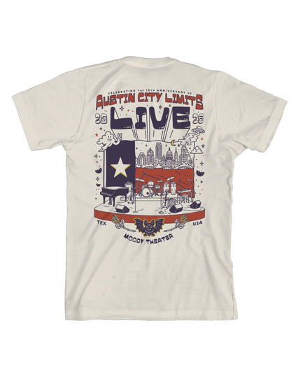 ACL Live 15th Anniversary Stage T-Shirt - CREWS
