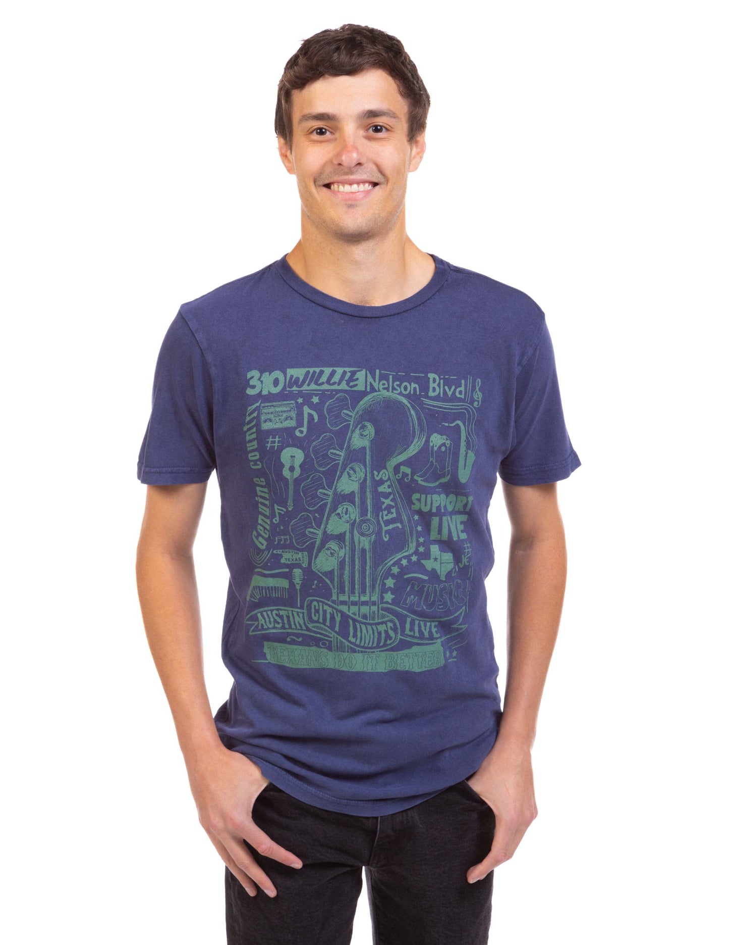 ACL Live Austin Collage T-Shirt - S/S