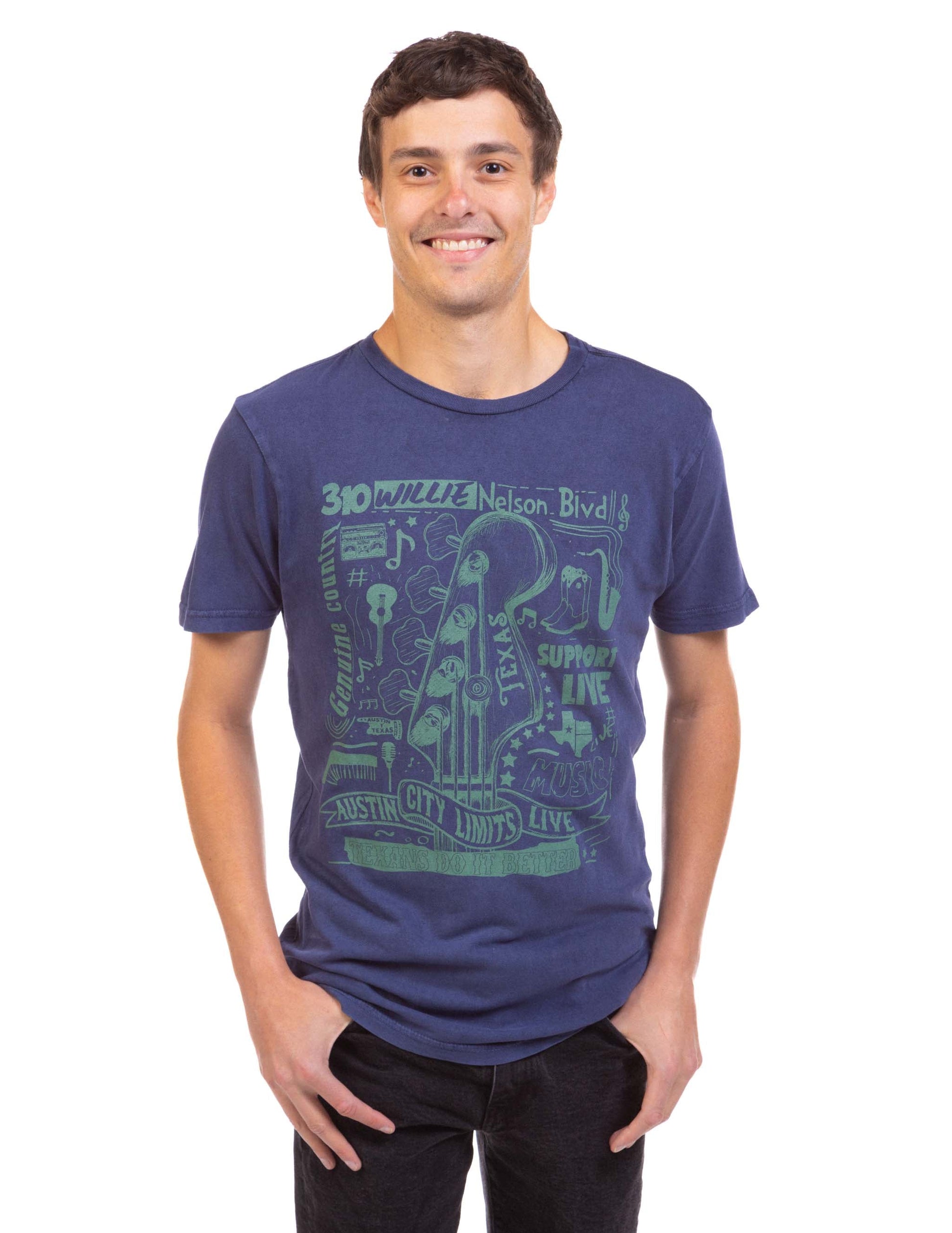 ACL Live Austin Collage T-Shirt - S/S