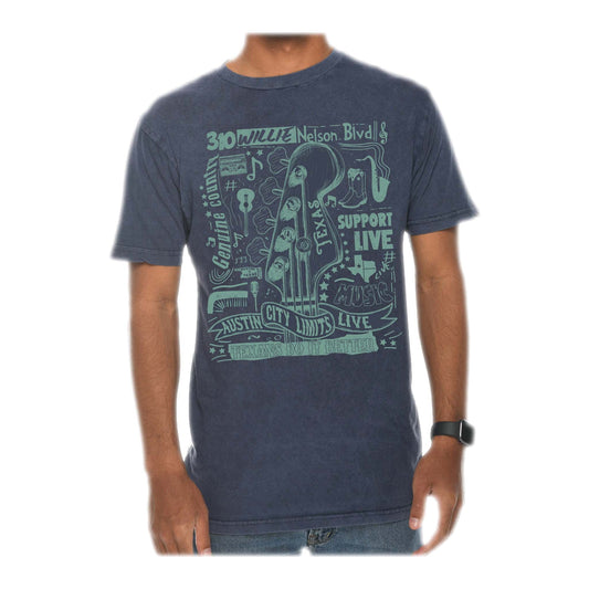 ACL Live Austin Collage T-Shirt - S/S