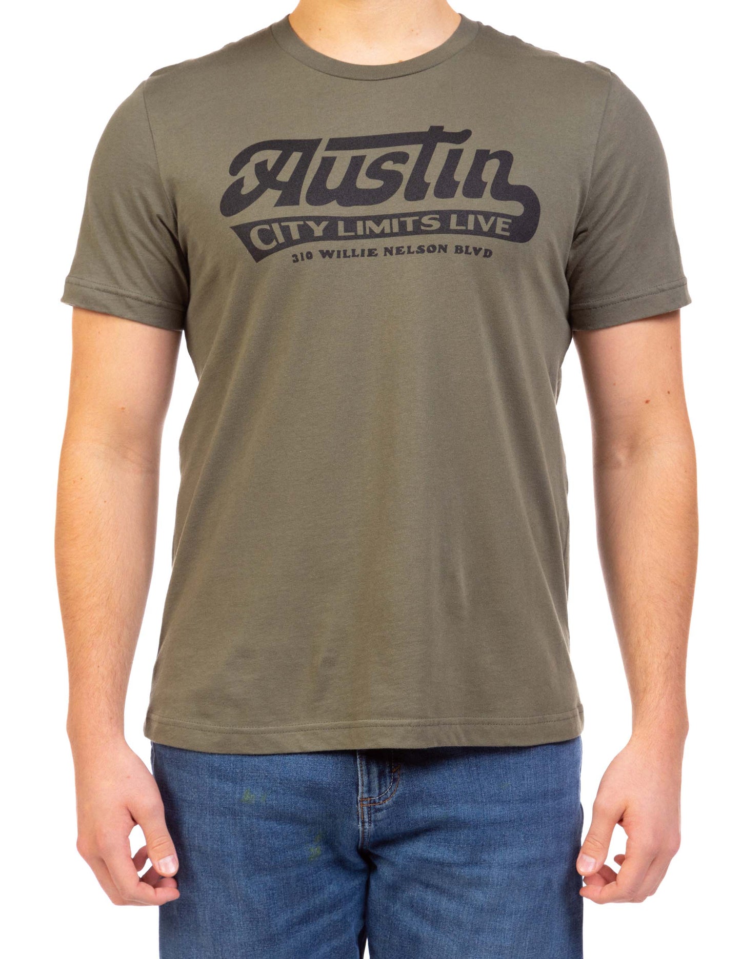 ACL Live Austin Retro T-Shirt - GREEN / SM - S/S