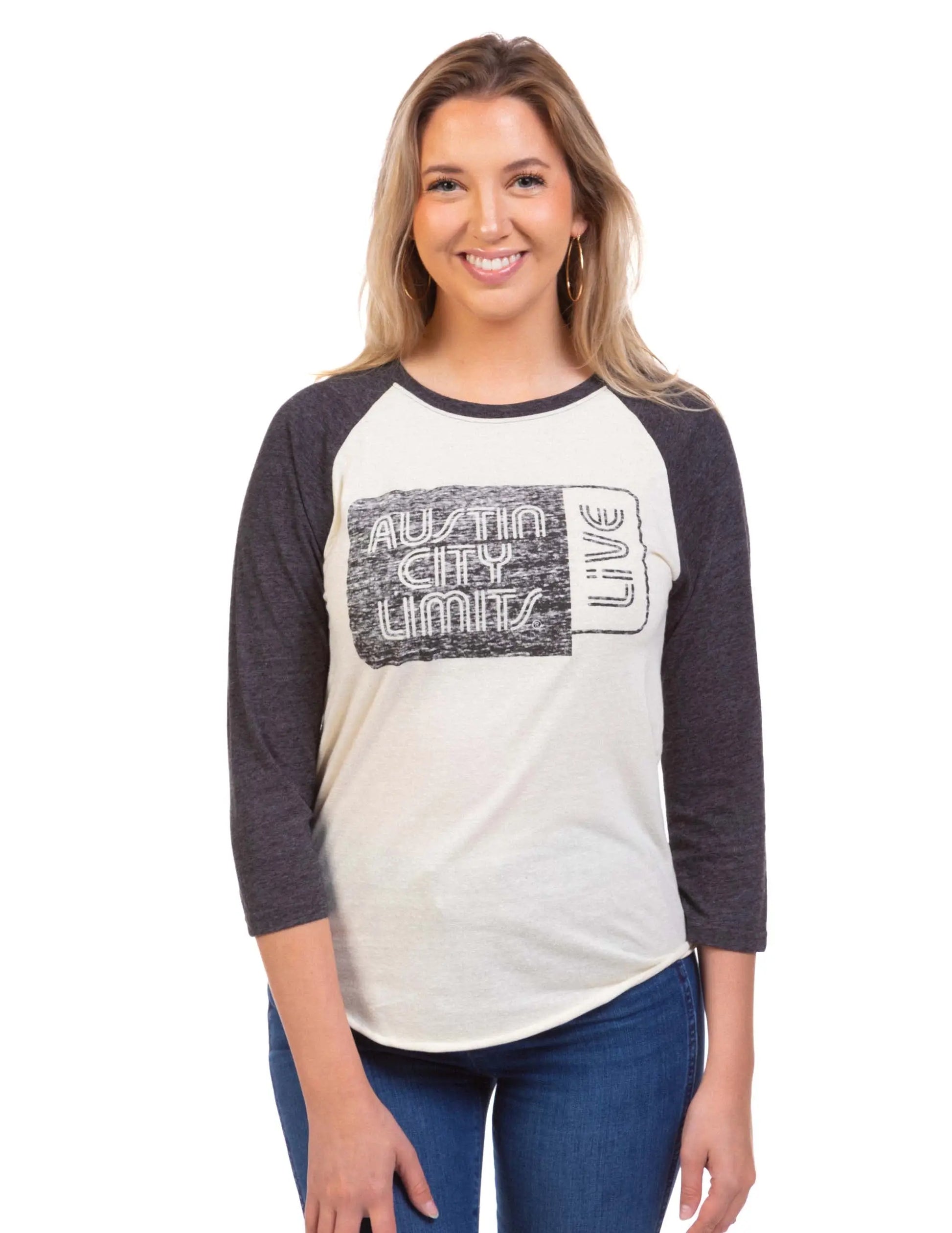 ACL Live Classic Logo Raglan - L/S