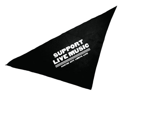 ACL Live Large Dog Bandana - Support Live Music - PET SUPPLIES