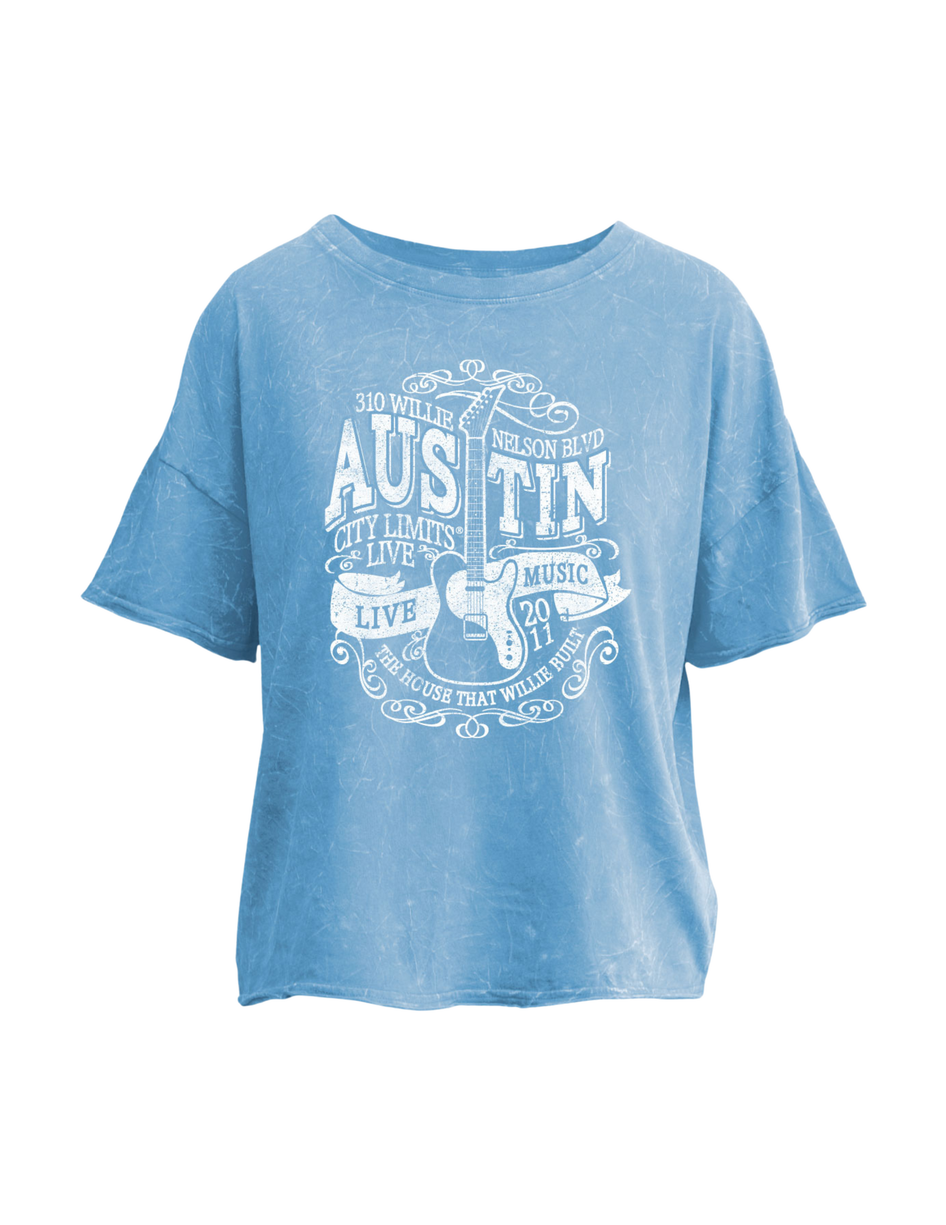ACL Live Scroll Guitar T-Shirt - S/S