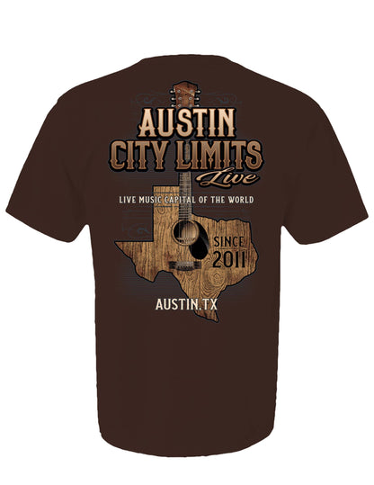 ACL Live Texas State Guitar T-Shirt - S/S