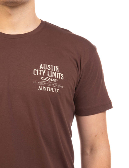 ACL Live Texas State Guitar T-Shirt - S/S