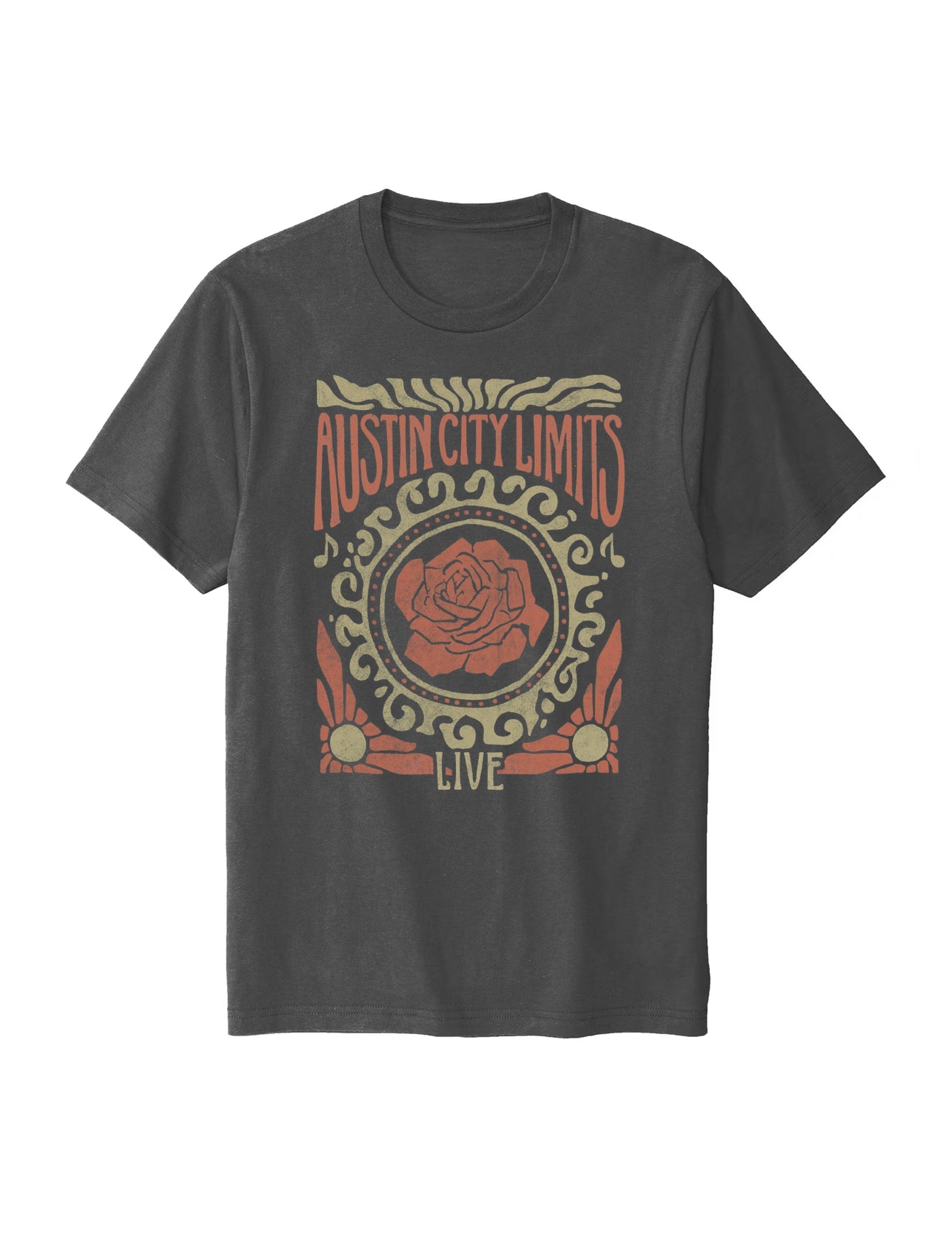 ACL Live Women’s Retro Rose T Shirt CREWS