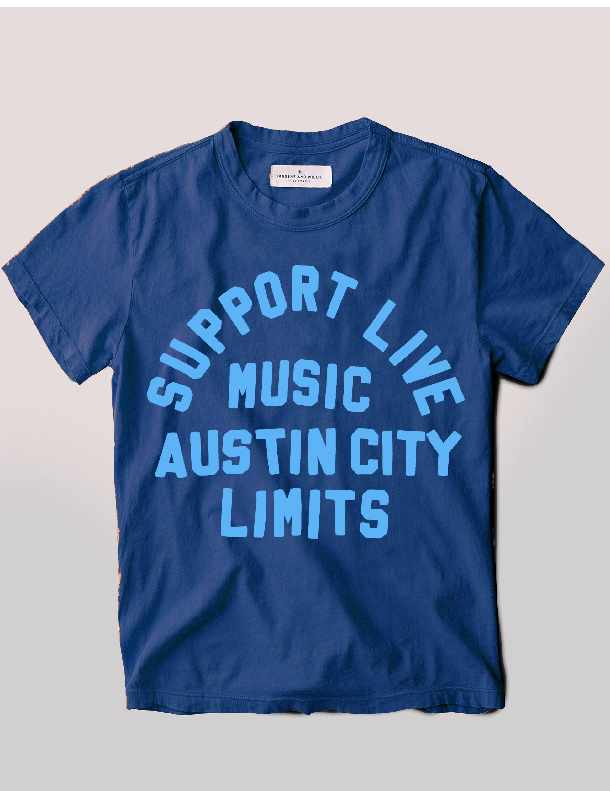 Austin City Limits Imogene + Willie Support Live Music T-Shirt - CREWS