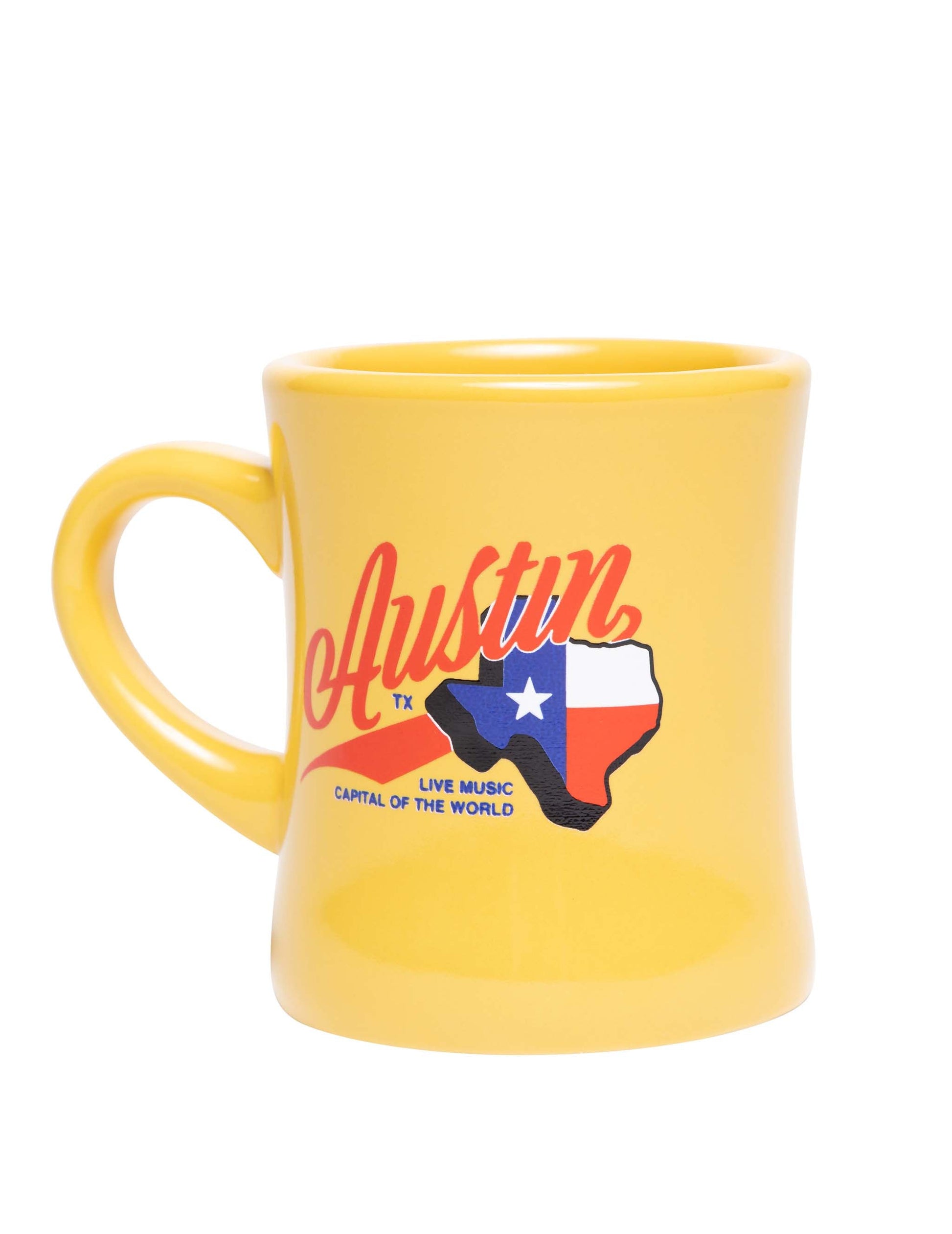 Austin Texas Music Capital Retro Diner Mug - DRINKWARE