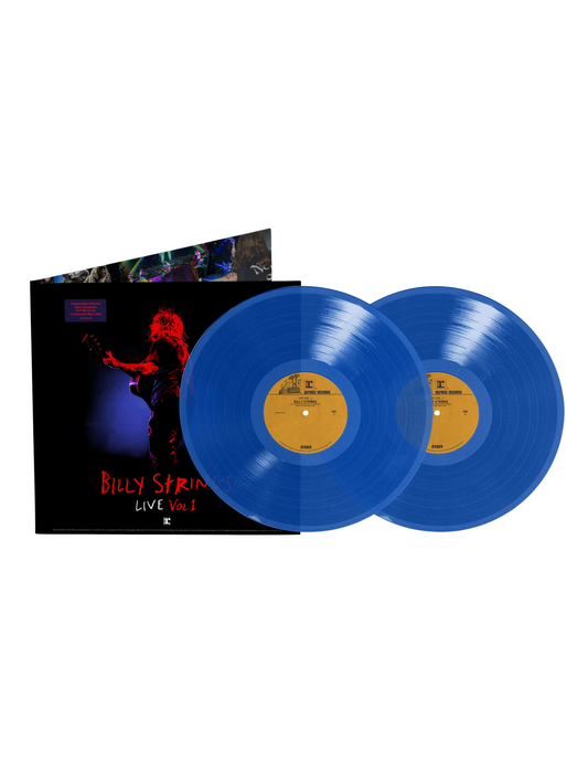Billy Strings: Live Vol 1 Blue LP - A-V