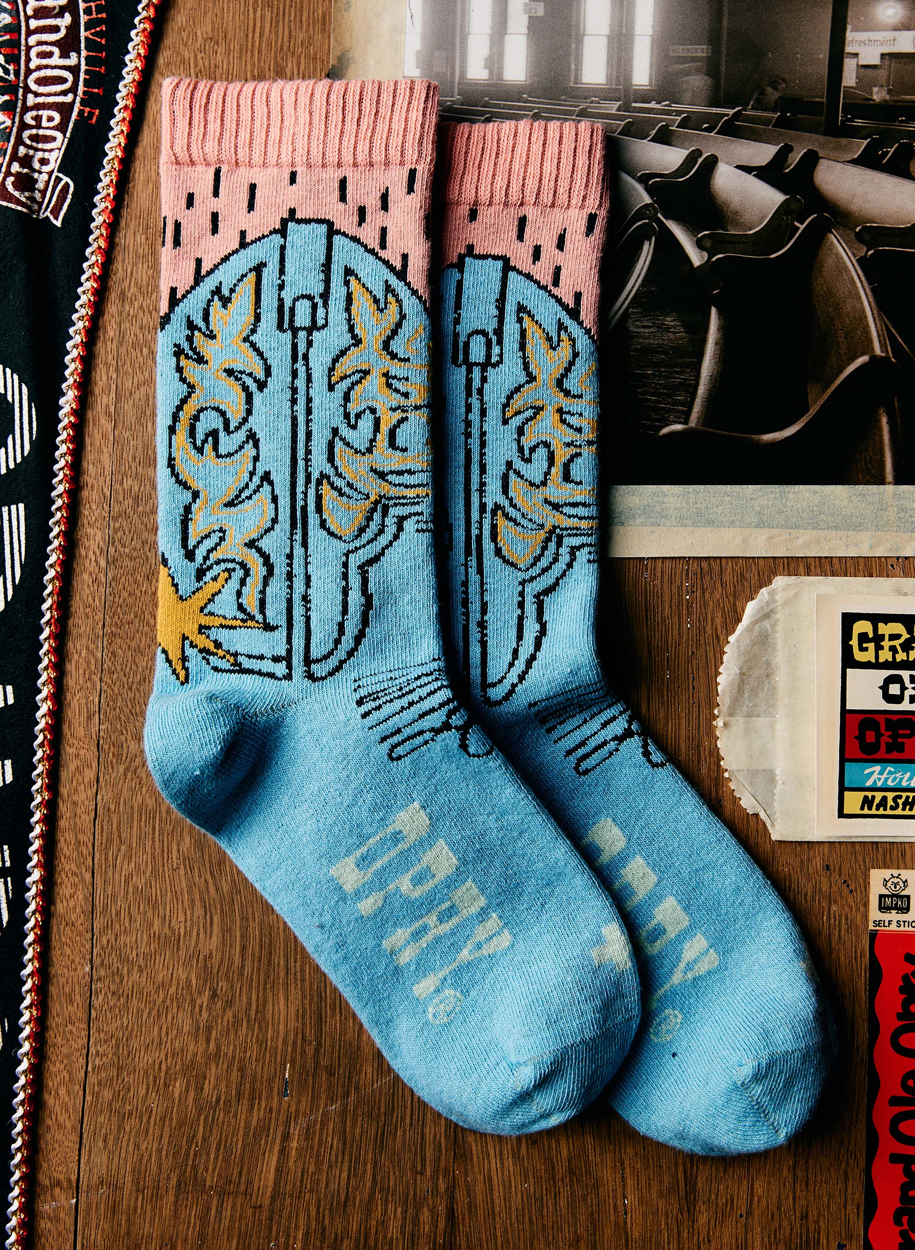 Opry Imogene + Willie Boot Socks