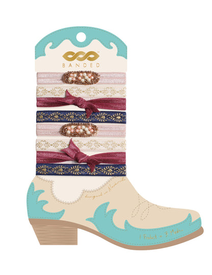 Boot Hair Tir Packs of 5 - PINS & CLIPS