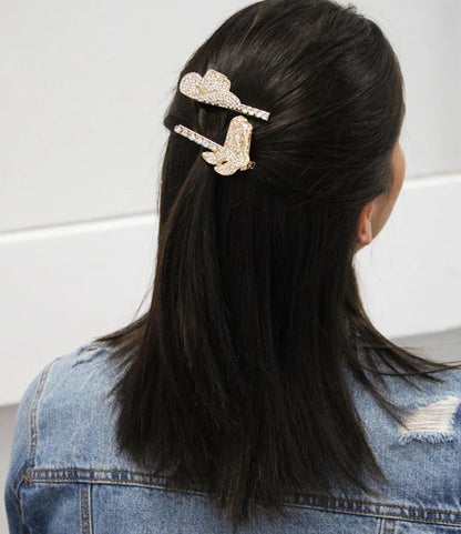Boot Scootin’ 2 Piece Hair Accessories Set by Banded - HEAD ACCESSORIES