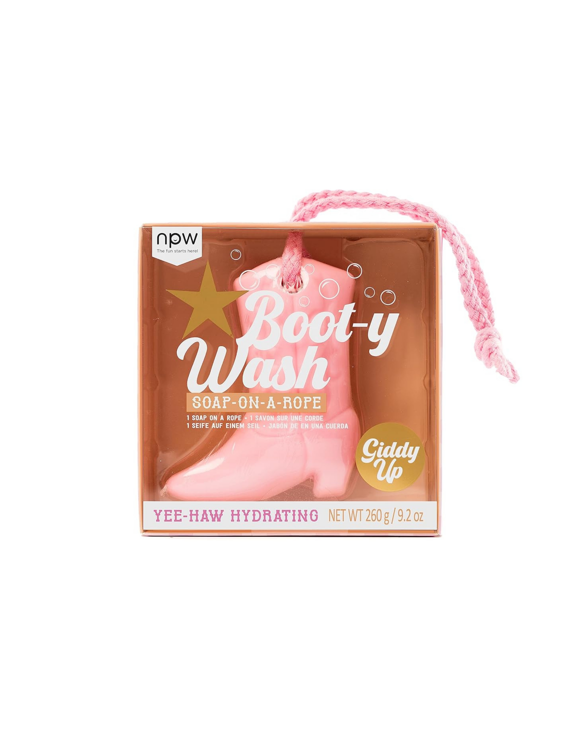 Boot-y Wash Soap On A Rope - DECOR