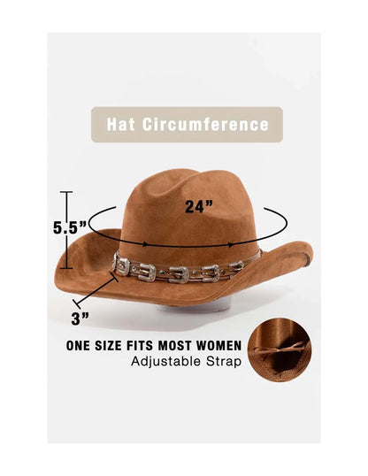 Buckle Cowboy Hat - HATS