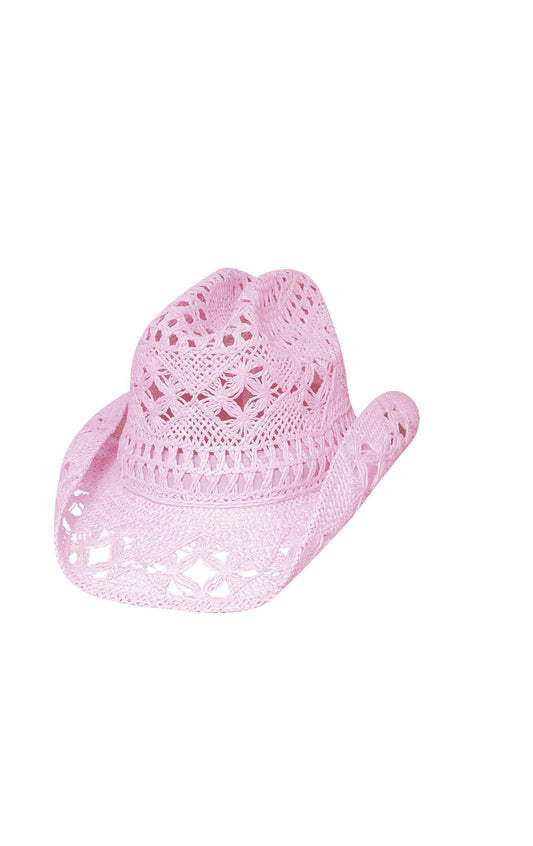 Bullhide Pink Youth Cowgirl Hat - KIDS ACCESSORIES