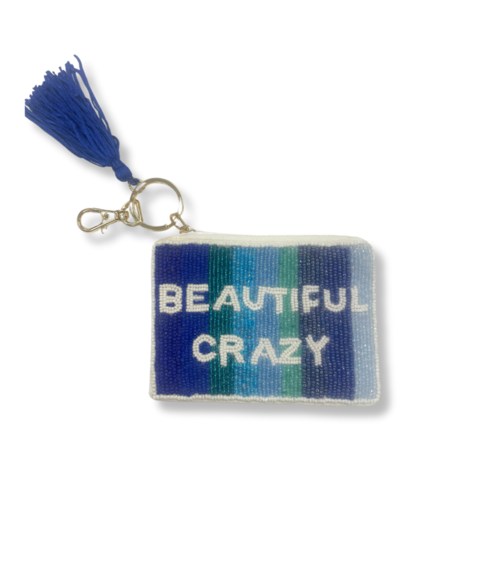 Category 10 Beautiful Crazy Beaded Pouch - BAGS