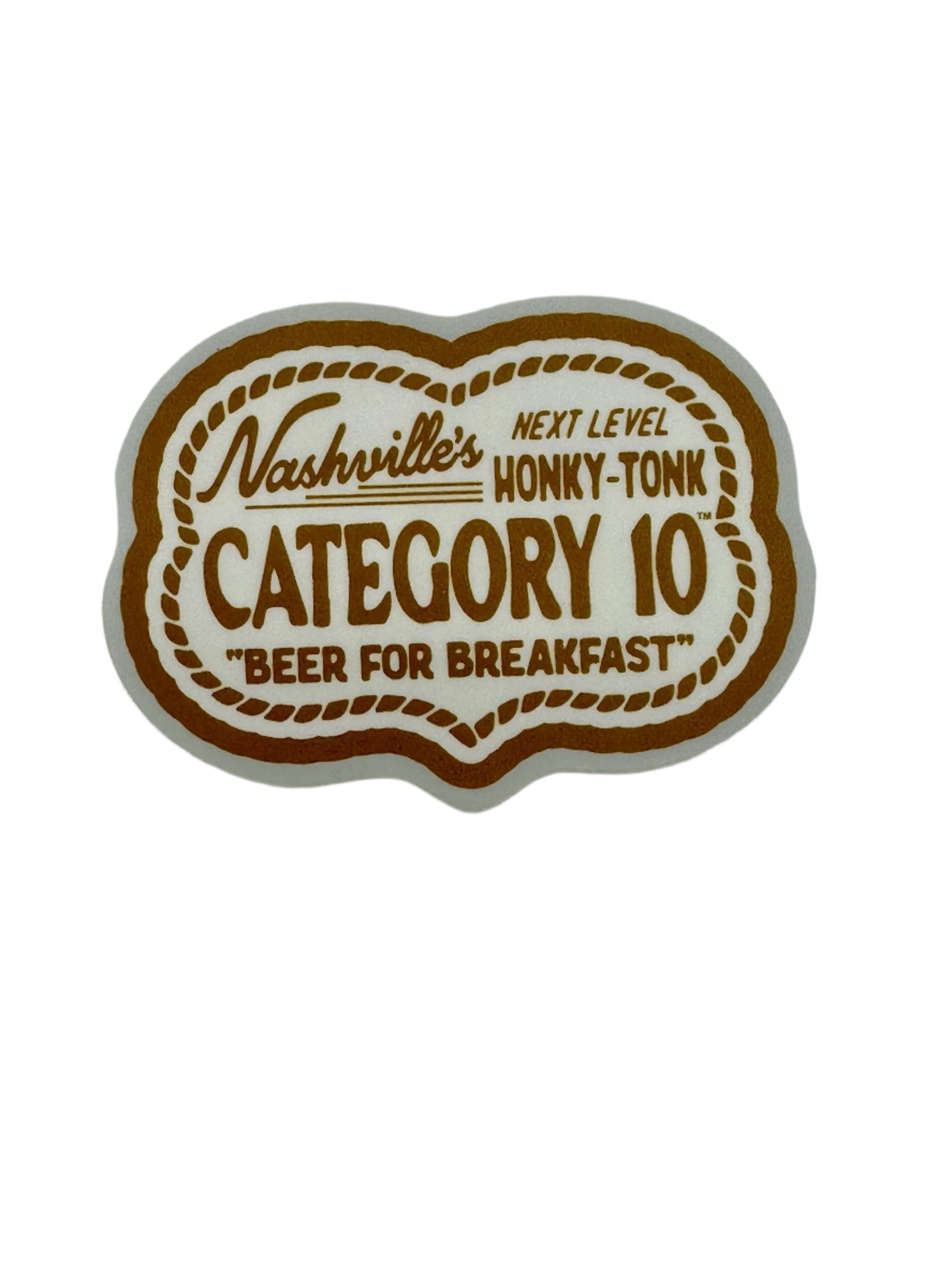 Category 10 Beer For Breakfast Decal - SOUVENIRS