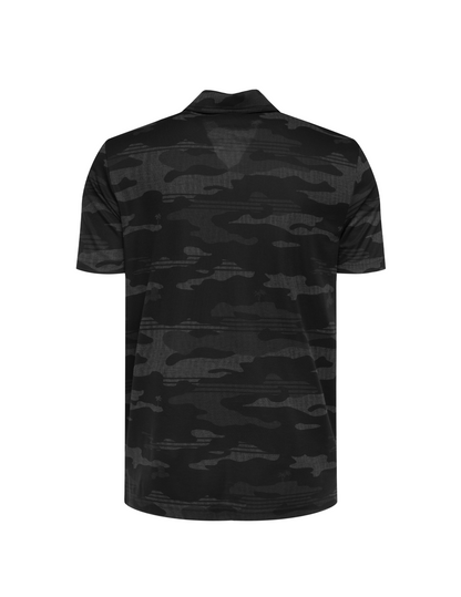 Category 10 Black Camo Polo by TravisMathew - S/S