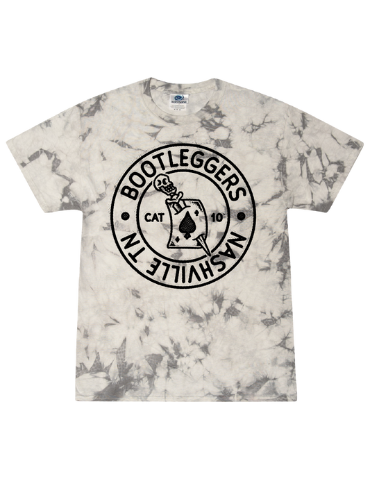 Category 10 Bootleggers Aces Tie Dye T-Shirt - S/S