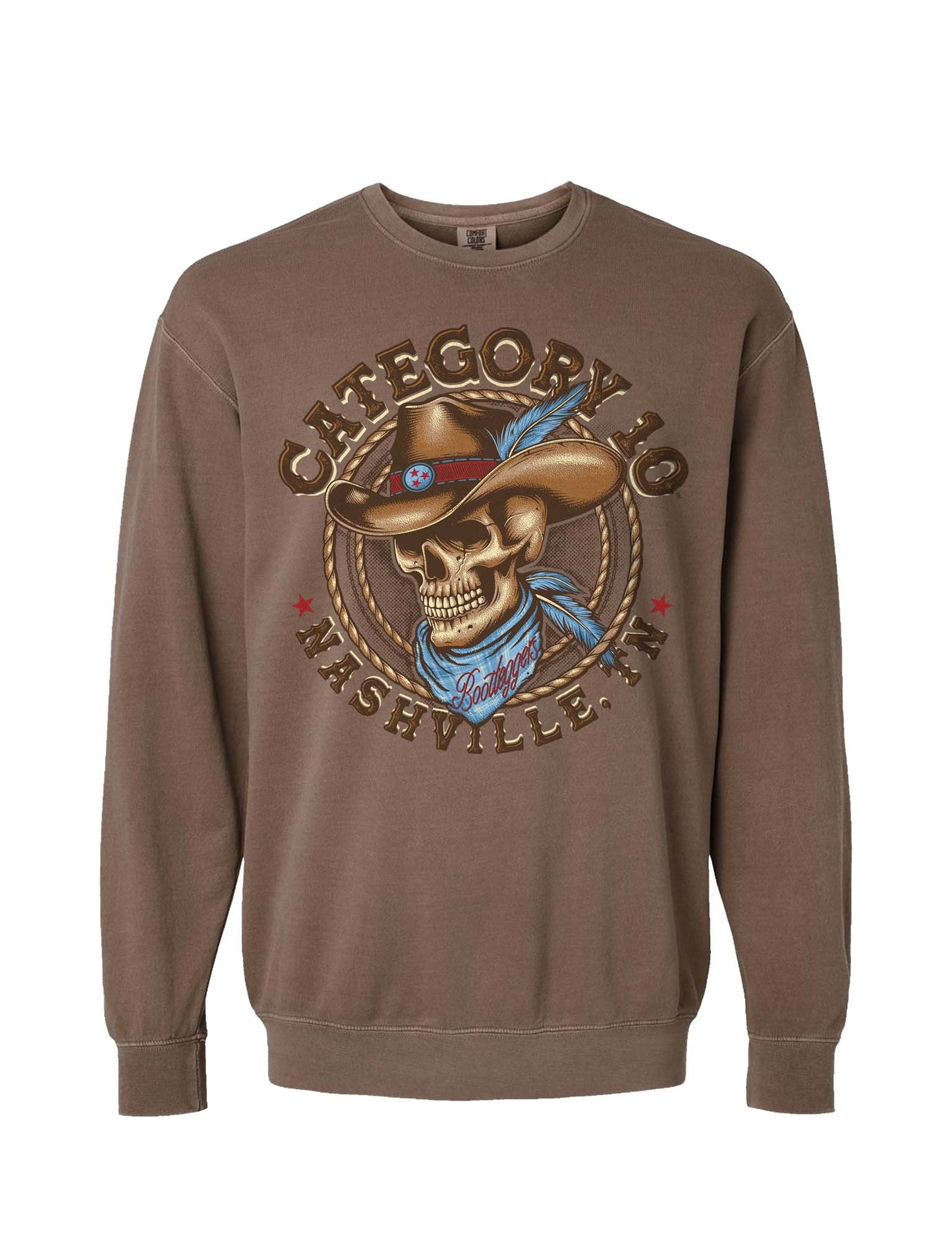 Category 10 Bootleggers Cowboy Skull Crew - FLEECE