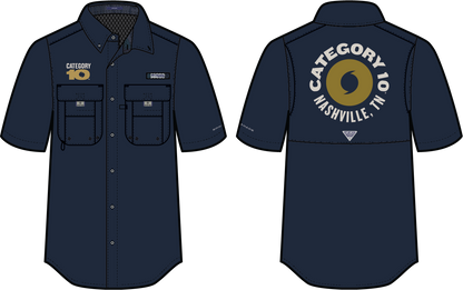 Category 10 Columbia Bahama Button Down Shirt - S/S